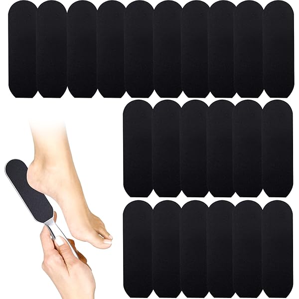 Disposable black files for pedicure grater EXPERT 10 180 grit (30 pcs)