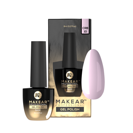 RUBBER BASE-CRB10 LIGHT PINK HEMA&TPO FREE