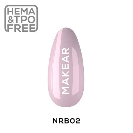 Rubber Base - FRENCH PINK NRB02 HEMA&TPO FREE