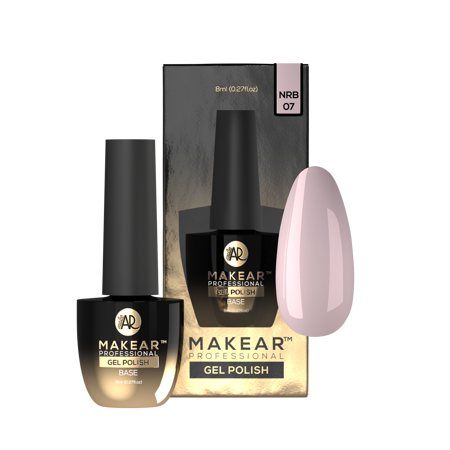 RUBBER BASE NUDE - NRB07 WARM BEIGE HEMA&TPO FREE
