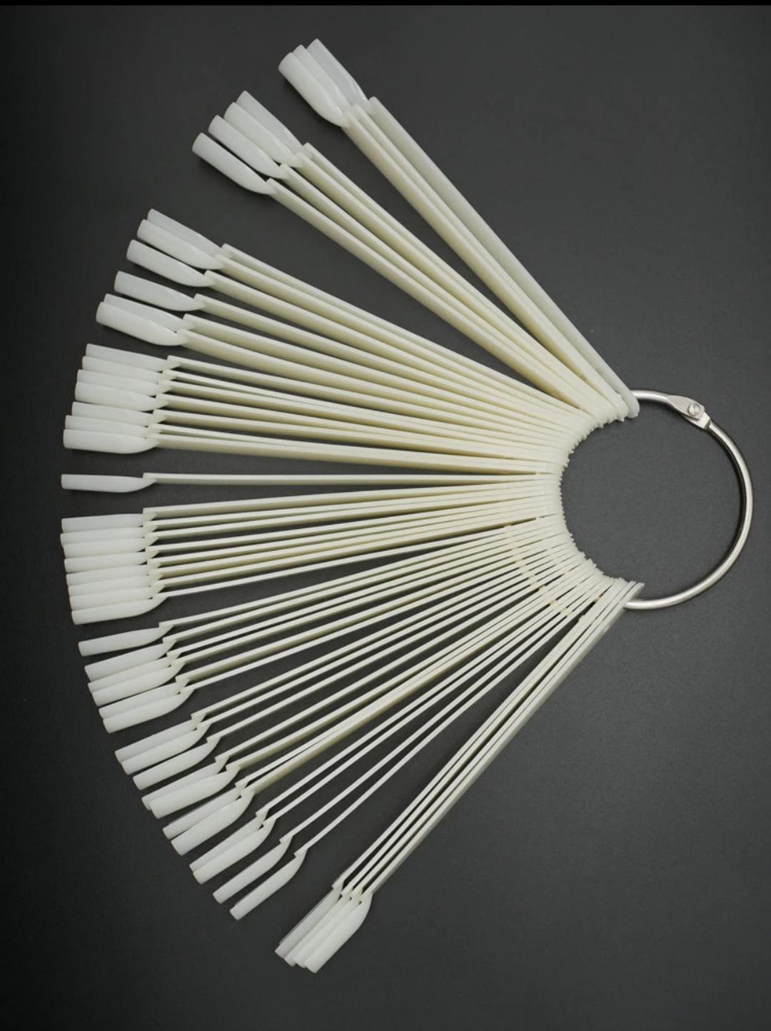 Palette of color samples - nude square 50pcs