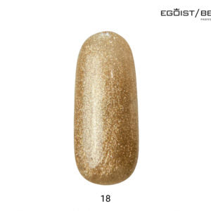 18 Twinkle Gold Gel Polish-8ml