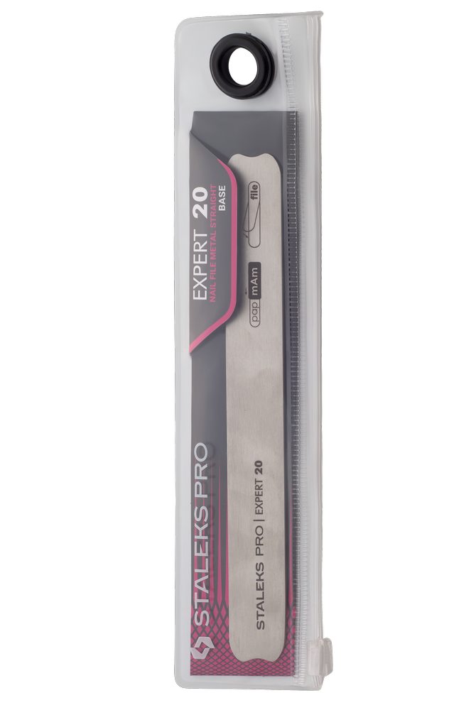 Nail file metal straight (base) EXPERT 20