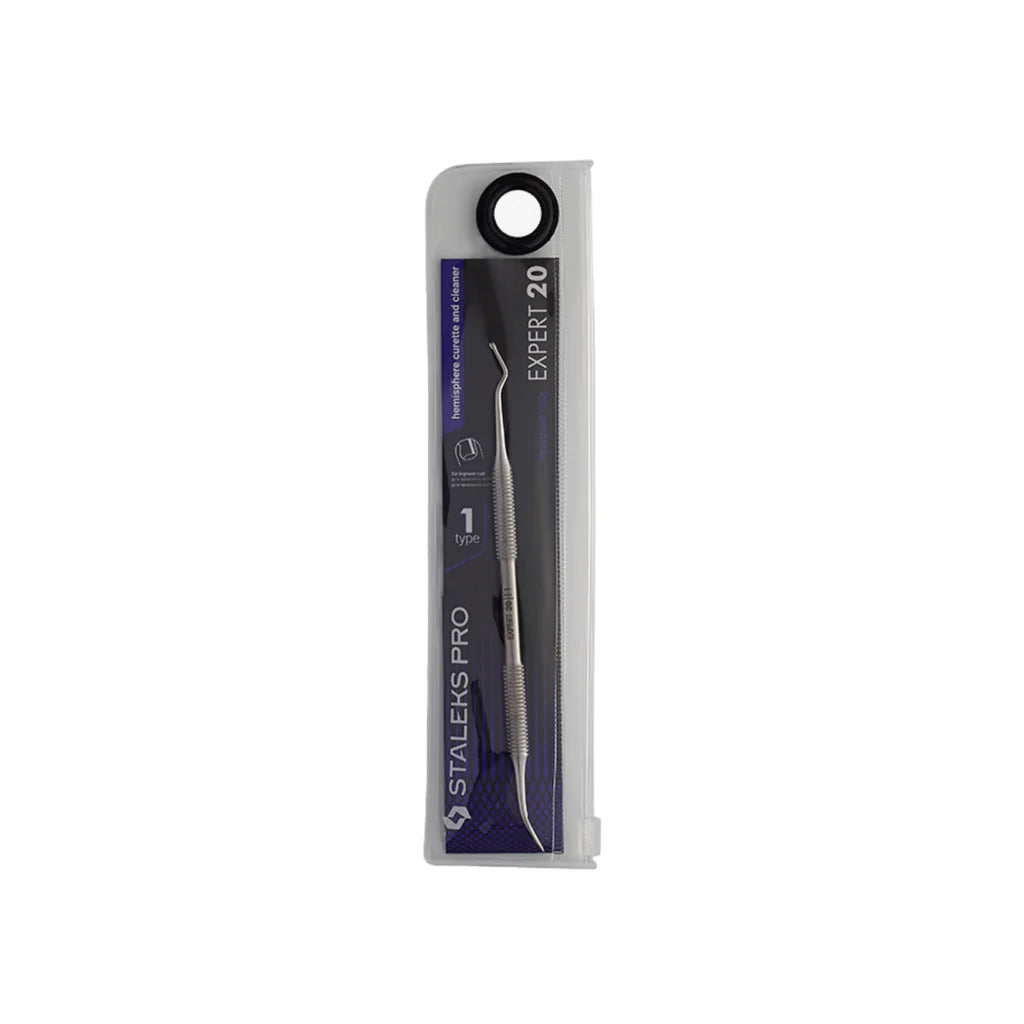 Pedicure tool EXPERT 20 TYPE 1 (hemisphere curette and cleaner)