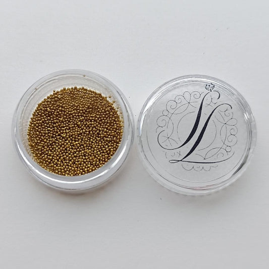 NAIL BEADS - GOLD