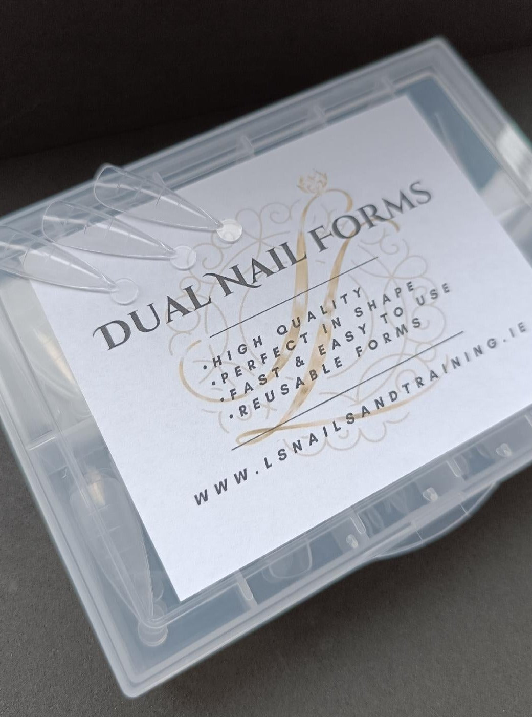 ALMOND Dual Nail Forms (120 pcs.)