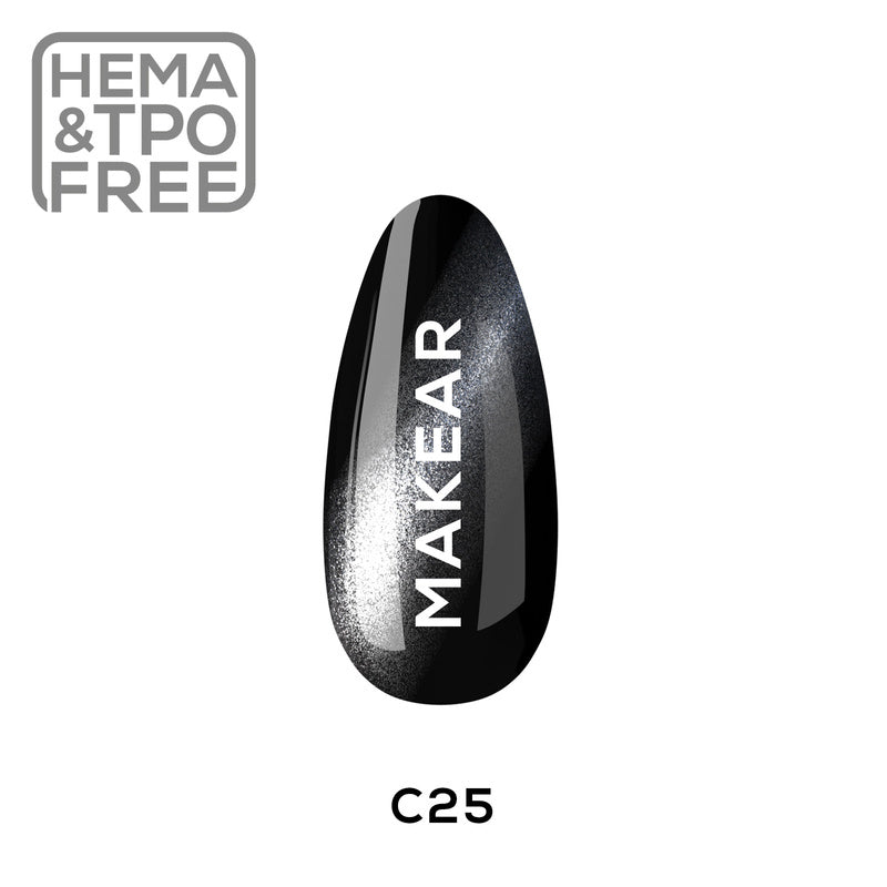 C25 UV Gel Polish Makear Cat Eye (HENAFREE)