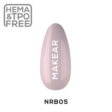 Rubber Base - NUDE FRENCH NRB05 HEMA&TPO FREE