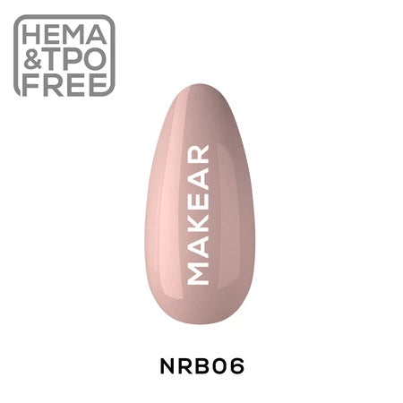 Rubber  Base - SMOKY BEIGE NRB06 HEMA&TPO FREE