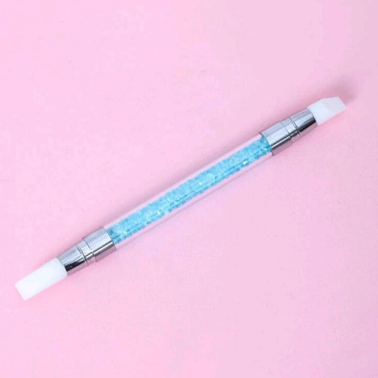 Silicone nail pen flat